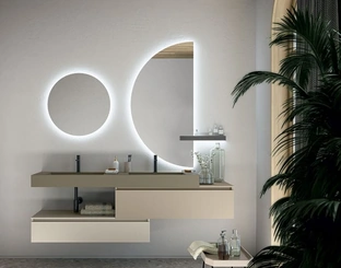 Mobile da Bagno sospeso Segno 04 di Cerasa