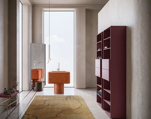 Lavabo Freestanding Des Evolution Sandstone 02 di Cerasa