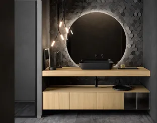 Mobile da Bagno Nerolab in Rovere Chiaro di Cerasa
