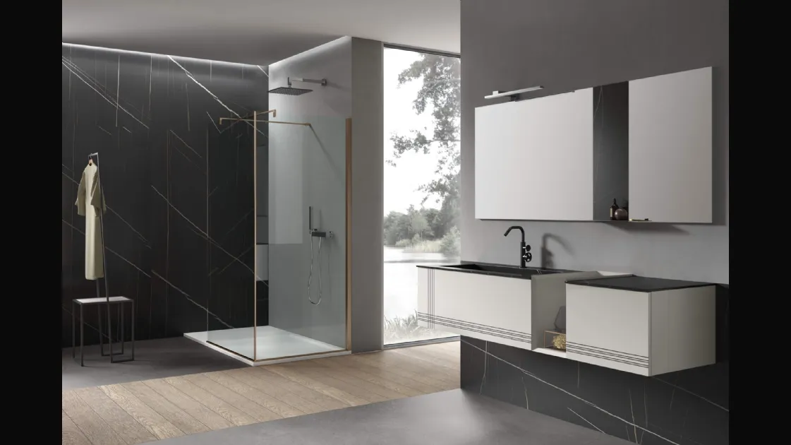 Mobile da Bagno Pollock Trame 106 di Arcom