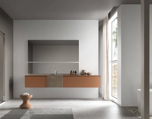 Mobile da Bagno sospeso Shape 14 di Arcom