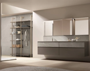 Mobile da Bagno sospeso Shape 19 di Arcom