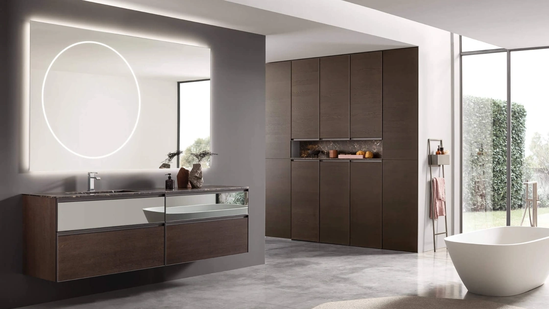 Mobile da Bagno sospeso Shape 33 di Arcom