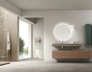 Mobile da Bagno sospeso Shape 37 di Arcom