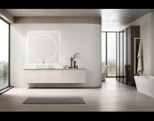 Mobile da Bagno sospeso Soul 21 in rovere di Arcom