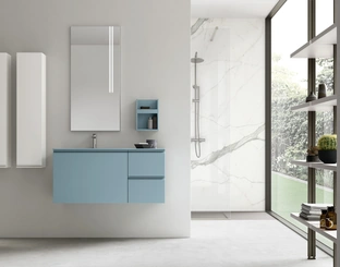 Mobile da Bagno sospeso Virgola 06 di Arcom
