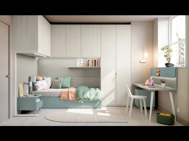 Cameretta a ponte Layout 03B di Doimo Cityline