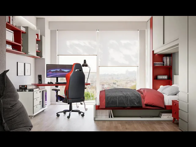 Cameretta a ponte Layout 05B di Doimo Cityline