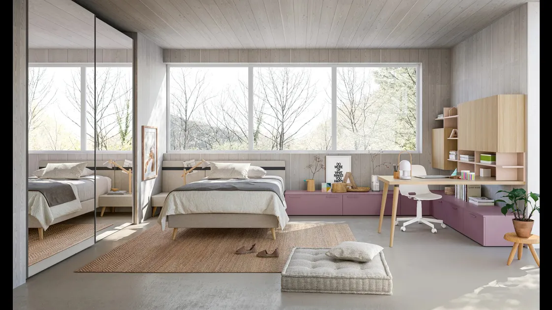 Cameretta Layout 09A di Doimo Cityline