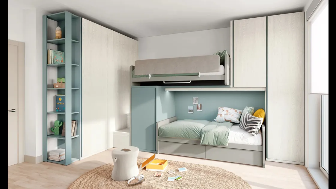 Cameretta Layout 14B di Doimo Cityline