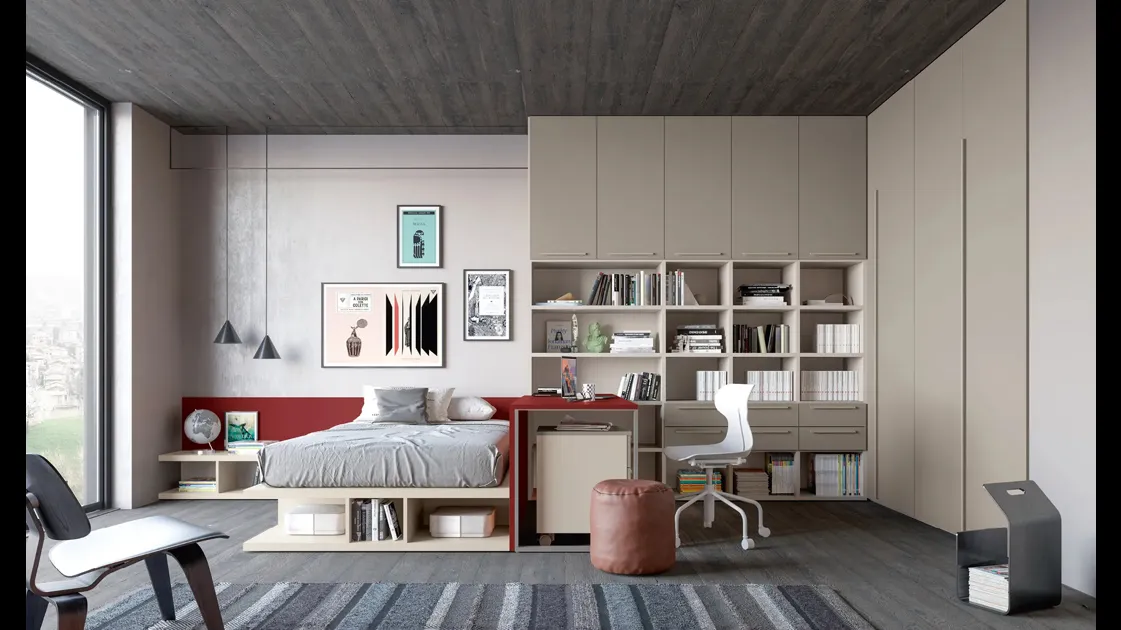 Cameretta Layout 15A di Doimo Cityline