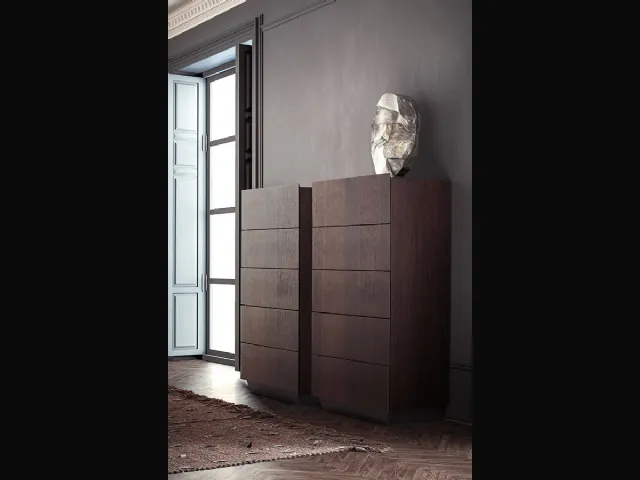 Cassettiera Tosca in legno di Pianca