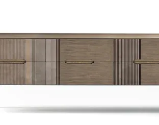 Comò Icon's 102 New Decò V02 in legno con stampa decorativa di Devina Nais