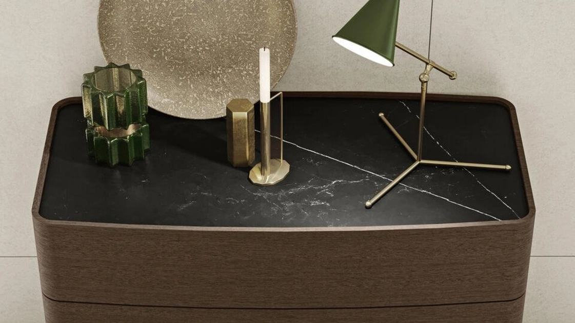 Comò Oliver in rovere di Morassutti