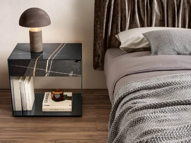 Comodino Upglass di Lago
