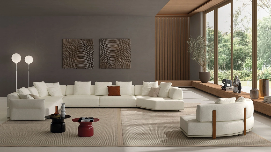 Divano angolae Aliant di Biba Salotti