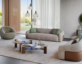 Divano lineare Baldwin di Cattelan Italia