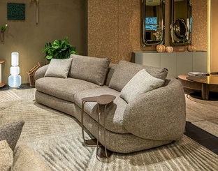 Divano imbottito Craig Supersoft di Cattelan Italia