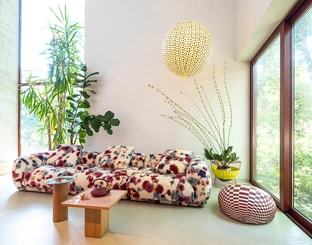 Divano imbottito Me-Time di Moroso