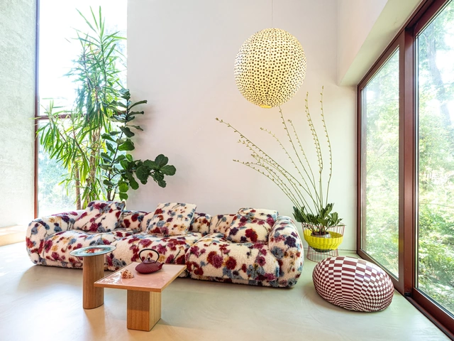 Divano imbottito Me-Time di Moroso