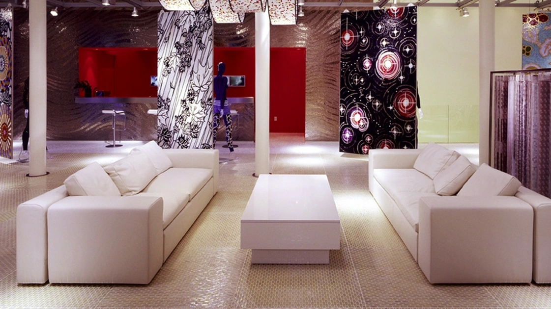 Salotto in pelle Spring di Moroso