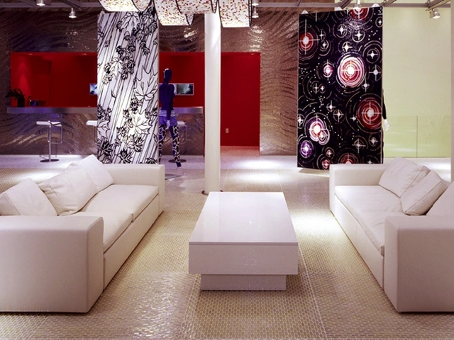 Salotto in pelle Spring di Moroso