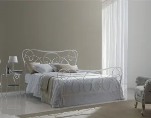 Letto in ferro battuto con testiera Altea di Bontempi