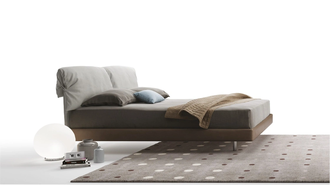 Letto con testiera imbottita Jaro di Biba Salotti