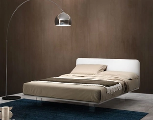 Letto in tessuto imbottito Brillant di Bside