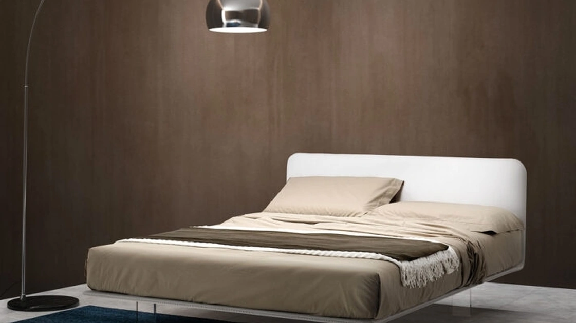 Letto in tessuto imbottito Brillant di Bside