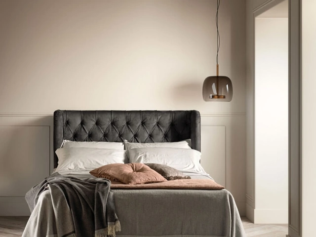 Letto con testiera Gem di Bside