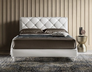 Letto in ecopelle Novel Lux di Bside