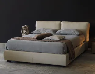 Letto moderno imbottito Capalbio di Falegnameria 1946