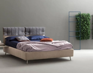 Letto con testiera reversibile Clip di Bside