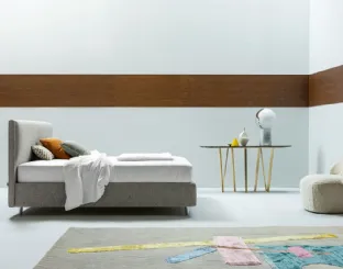 Letto matrimoniale con testiera Dread di Twils