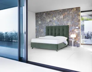 Letto con box contenitore Emma High di Noctis