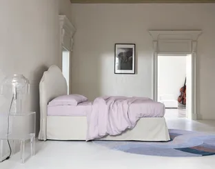 Letto con testiera Fiordaliso di Noctis