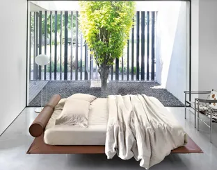 Letto Flamingo Leather di Noctis