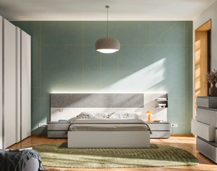 Letto matrimoniale Giako Basic 13 di Orme