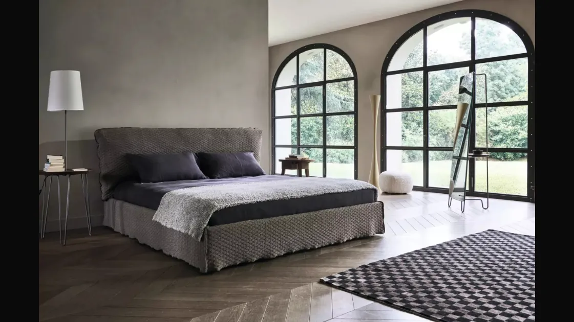 Letto matimoniale Loll di Gervasoni