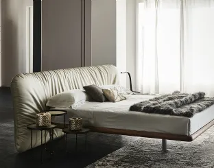 Letto in ecopelle Marlon di Cattelan Italia