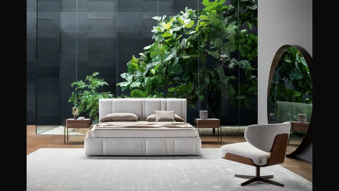 Letto con box contenitore Rigoletto di Bonaldo
