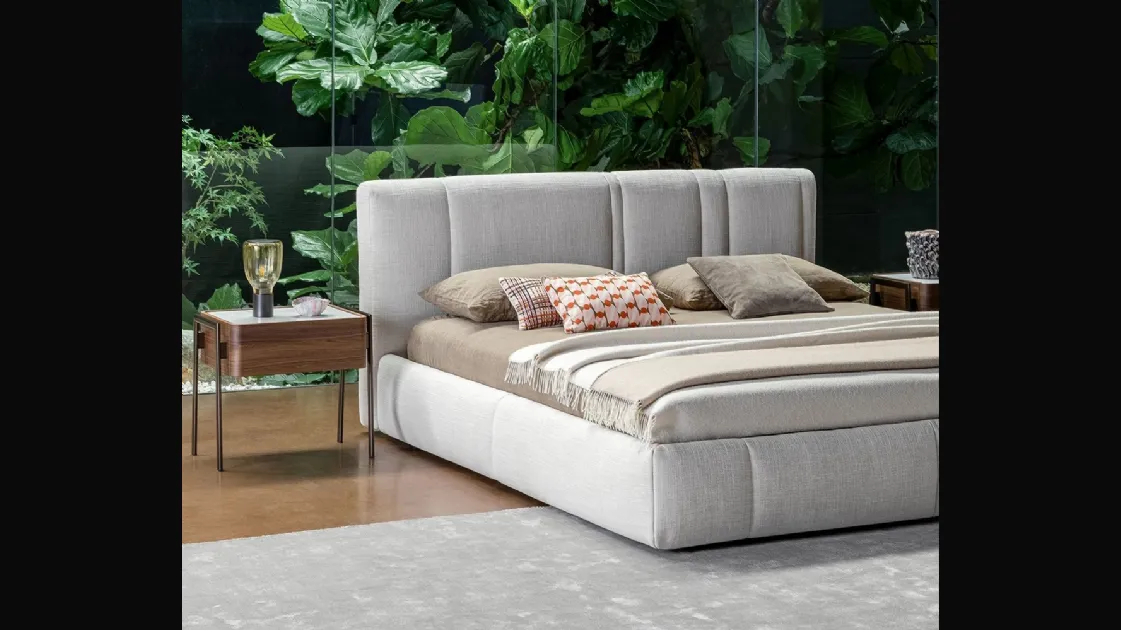 Letto con box contenitore Rigoletto di Bonaldo