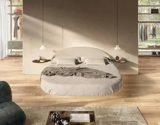 Letto Roundy Fluttua 2897 di Lago