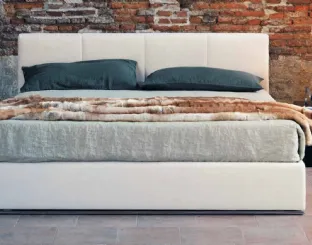 Letto in tessuto con giroletto Set di Biba Salotti