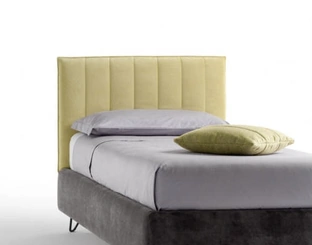 Letto singolo imbottito Twist di Bside