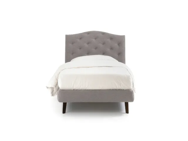 Letto singolo Lyle Capitonné di Noctis