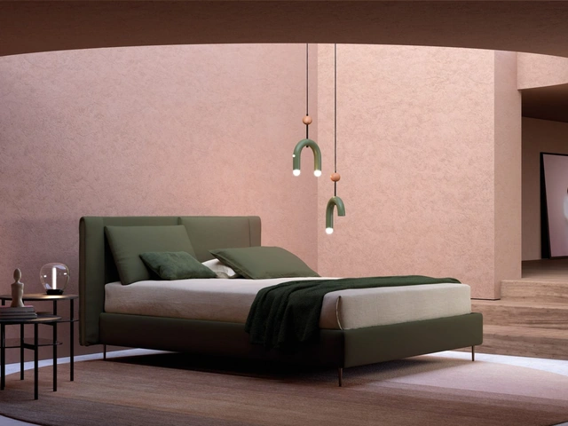 Letto in tessuto Slide di Biba Salotti