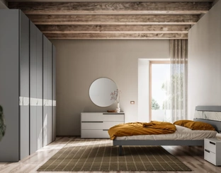 Letto con testiera Sogno Night 05 di Orme