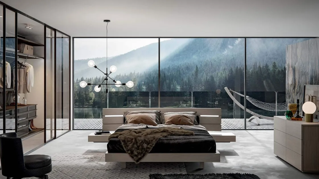 Letto con box contenitore Work di Veneran